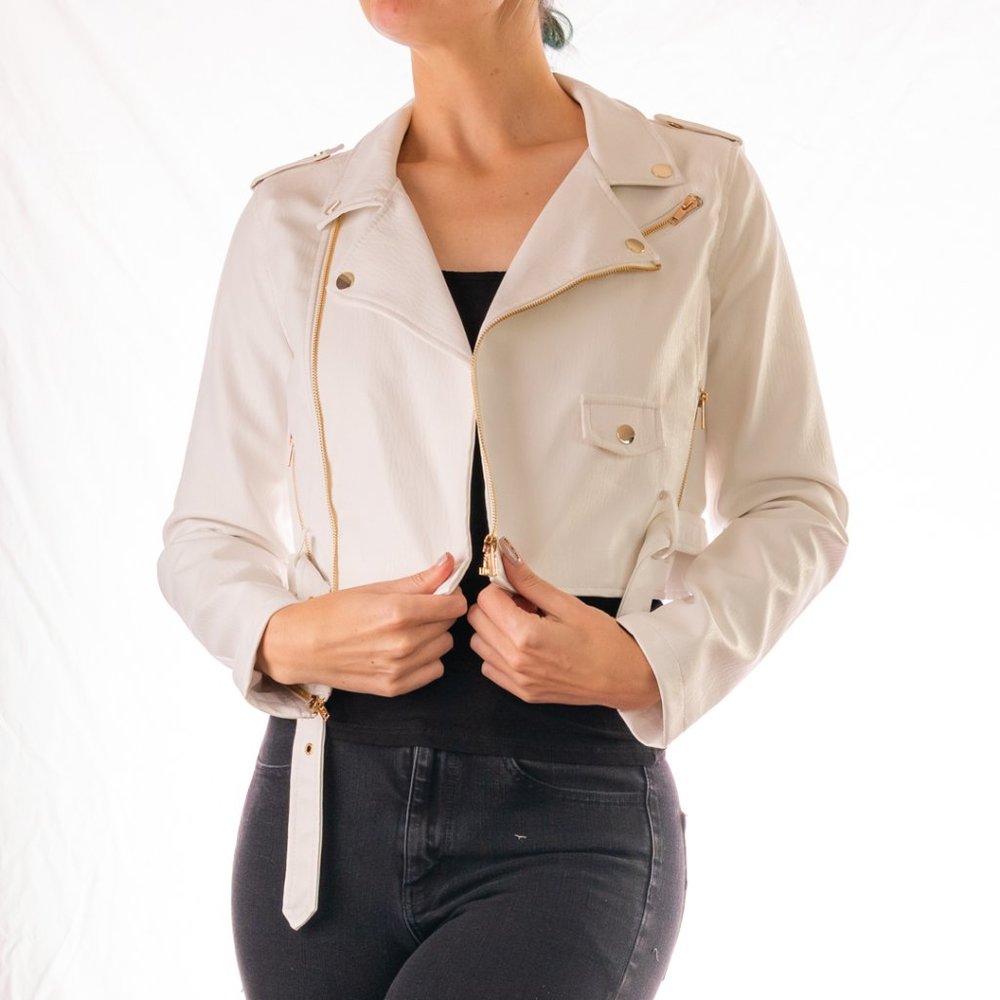 Ashley Outerwear White Coat